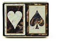 Algopix Similar Product 13 - Congress Black Marble Playing Cards 