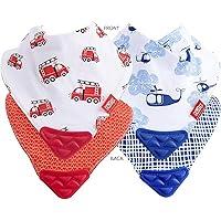 Algopix Similar Product 15 - Nuby Reversible 2 Piece Teething Bib