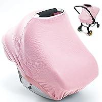 Algopix Similar Product 18 - Muslin Baby Car Seat Cover 3 in 1