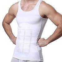 Algopix Similar Product 11 - GKVK Mens Slimming Body Shaper Vest