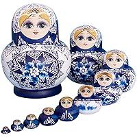 Algopix Similar Product 19 - YAKELUS Russian Nesting Dolls Russian