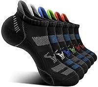 Algopix Similar Product 18 - BULLIANT Men Running Socks 6PairsAnkle