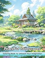 Algopix Similar Product 4 - Peaceful Landscapes Coloring Book