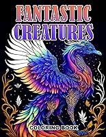 Algopix Similar Product 4 - Fantastic Creatures Coloring Book