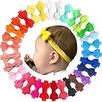 Algopix Similar Product 20 - JOYOYO Baby Headbands 30 PCS Soft Slim