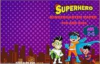 Algopix Similar Product 18 - superhero kindergarten paper for abc