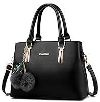 Algopix Similar Product 14 - Dreubea Womens Leather Handbag Tote