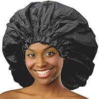 Algopix Similar Product 15 - Donna Super Jumbo Shower Cap Waterproof