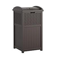 Algopix Similar Product 15 - Suncast 33 Gallon Outdoor Trashcan