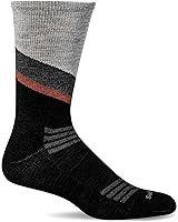 Algopix Similar Product 5 - Sockwell Mens Relay Crew Sock Black 