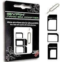 Algopix Similar Product 15 - iSYFIX Sim Card Adapter Nano Micro 