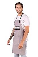Algopix Similar Product 15 - Distressed Leather Apron Gift for Him