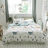 Algopix Similar Product 1 - HighBuy Kids Dinosaur Bedding Sets Twin
