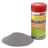 Algopix Similar Product 3 - 12 oz Fine Iron Filings Magnetic Iron