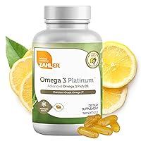 Algopix Similar Product 10 - Zahler Omega 3 Fish Oil  Omega 3
