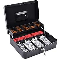 Algopix Similar Product 13 - INFUN Cash Box with Money Tray Durable