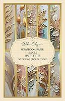 Algopix Similar Product 9 - Golden Elegance  Scrapbook paper