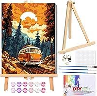 Algopix Similar Product 16 - VIGEGU Paint by Numbers kit for Adults
