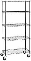 Algopix Similar Product 2 - Amazon Basics 5Shelf Adjustable Heavy