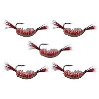 Algopix Similar Product 5 - Kenders Tungsten Glow Shrimp Jig Series