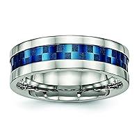 Algopix Similar Product 17 - Stainless Steel Polished Blue IPplated