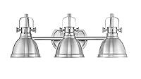 Algopix Similar Product 8 - Emliviar 3Light Bathroom Vanity Light