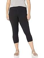Algopix Similar Product 13 - Just My Size Active Plus Size Capri