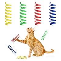 Algopix Similar Product 3 - SPOT Thin Colorful Springs Cat Toy 