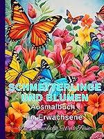 Algopix Similar Product 16 - Entspannendes Schmetterlinge und Blumen