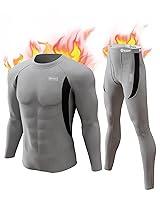 Algopix Similar Product 7 - Base Layer Men Cold Weather with Fly