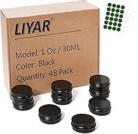 Algopix Similar Product 7 - LIYAR 1oz Metal Tin 30g Sample Lip