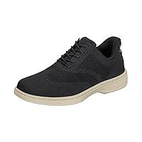 Algopix Similar Product 19 - Orthofeet Mens Orthopedic Black Knit