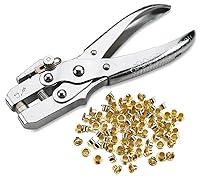 Algopix Similar Product 10 - Katzco Eyelet Grommet Pliers Kit  1