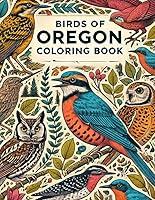 Algopix Similar Product 15 - Birds of Oregon Coloring Book