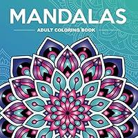 Algopix Similar Product 14 - Mandalas Adult Coloring Book Featuring