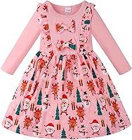 Algopix Similar Product 9 - Toddler Girls Christmas Dress Kids