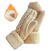 Algopix Similar Product 12 - Womens Winter Gloves Warm Lining 