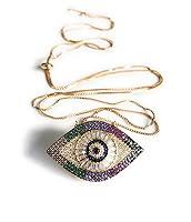 Algopix Similar Product 14 - SIFRIMANIA Lariat Necklace Big Evil Eye