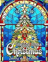 Algopix Similar Product 9 - Stained Glass Christmas Coloring Book