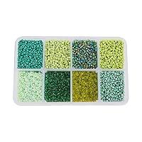 Algopix Similar Product 4 - PH PandaHall 1440pcs Green Seed Beads