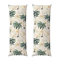 Algopix Similar Product 19 - Body Pillow Cover  Palm Tree_Ac Super