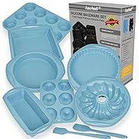 Algopix Similar Product 5 - 9in1 Nonstick Silicone Baking Bundt