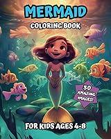 Algopix Similar Product 3 - Enchanting and Magical Mermaid Coloring