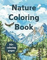 Algopix Similar Product 20 - Nature Coloring Book for Adults