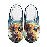 Algopix Similar Product 19 - Hechitok Cute Yak House Slippers for