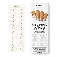 Algopix Similar Product 7 - MOYOU LONDON Semi Cured Gel Nail Strips