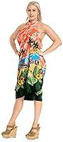 Algopix Similar Product 9 - LA LEELA Soft Light Cover Up Aloha Wrap