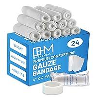 Algopix Similar Product 16 - DH Medical Pack of 24 Gauze Bandage