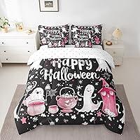 Algopix Similar Product 20 - Cartoon Halloween Reversible Comforter