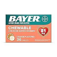 Algopix Similar Product 1 - Aspirin Regimen Bayer 81mg Chewable